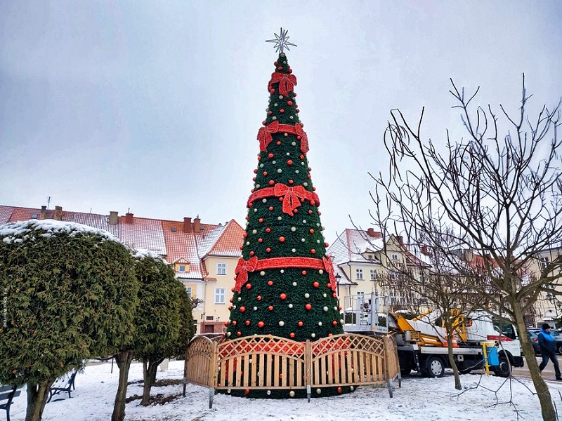 choinka, rybek miasta, Działdowo